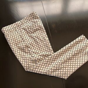 Banana Republic Sloan Black & White Pants